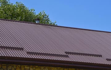 typical Blaenau Gwent corrugated roof uses